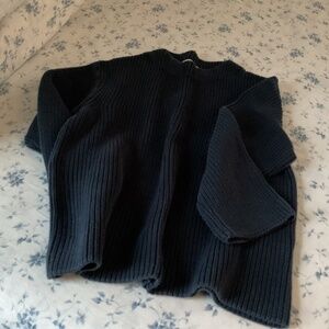 GUC Norse Projects Women’s Navy Cotton Sweater